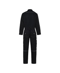 Moneo 100416 overall met kniezakken - Zwart