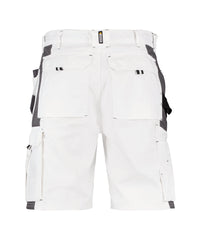 Monza 250012 tweekleurige holsterzakkenshort - Wit/Cementgrijs