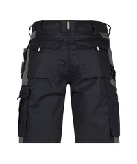 Monza 250012 tweekleurige holsterzakkenshort - Zwart/Cementgrijs
