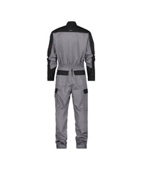 Niort 100333 multinorm overall met kniezakken - Grafietgrijs/Zwart