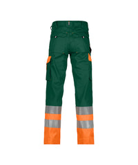 Omaha 200620 hogezichtbaarheidsbroek (PESCO64) - Flessengroen/Fluo-oranje