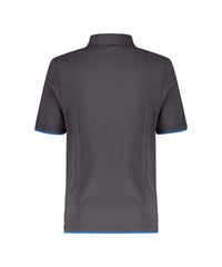 Orbital 710011 polo - Antracietgrijs/Azuurblauw
