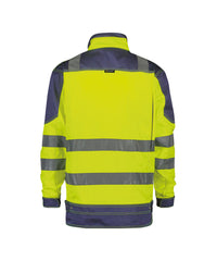 Orlando 300367 hogezichtbaarheidsvest - Fluogeel/Marineblauw