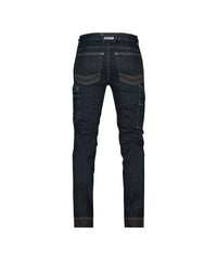 Osaka 201011 stretch werkjeans - Jeansblauw/Zwart