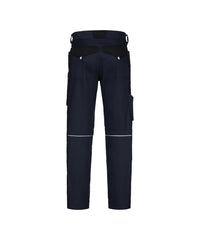 Ponti Flex 201207 werbroek met stretch en kniezakken - Nachtblauw/Zwart