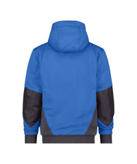 Pulse 300400 sweatshirtjas - Azuurblauw/Antracietgrijs