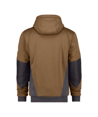 Pulse 300400 sweatshirtjas - Leembruin/Antracietgrijs