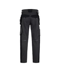Rossi Flex 201208 holsterzakkenbroek met stretch en kniezakken - Antracietgrijs/Zwart