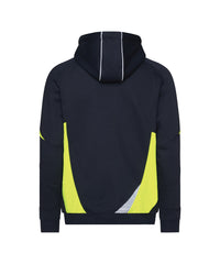 Santos 300526 hoodie (COPES80) - Nachtblauw/Fluogeel