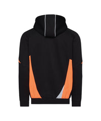 Santos 300526 hoodie (COPESRE80) - Zwart/Fluo-oranje