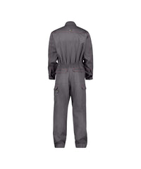 Toronto 100370 vlamvertragende overall met kniezakken - Cementgrijs