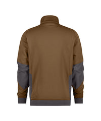 Velox 300450 sweater - Leembruin/Antracietgrijs