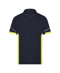 Veracruz 710055 polo - Nachtblauw/Fluogeel