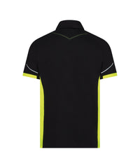 Veracruz 710055 polo - Zwart/Fluogeel