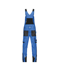 Voltic 400148 bretelbroek met kniezakken - Azuurblauw/Antracietgrijs