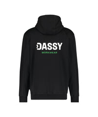 Woodie 300559 hoodie met bedrukking - Zwart