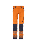 Fluo-oranje/Marineblauw