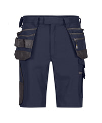 Aurax 250111 holsterzakkenshort met stretch - Nachtblauw/Antracietgrijs