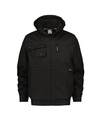 Austin 500098 canvas winterjas - Zwart