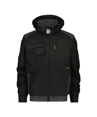 Austin 500098 canvas winterjas - Zwart/Antracietgrijs