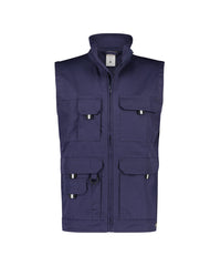 Avila 350076 mouwloze werkvest - Marineblauw