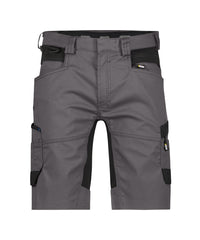 Axis 250082 werkshort met stretch - Antracietgrijs/Zwart