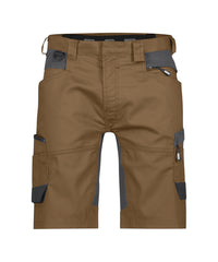Axis 250082 werkshort met stretch - Leembruin/Antracietgrijs