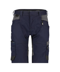 Axis 250082 werkshort met stretch - Nachtblauw/Antracietgrijs