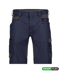 Axis Next 250112 werkshort met stretch - Nachtblauw/Antracietgrijs