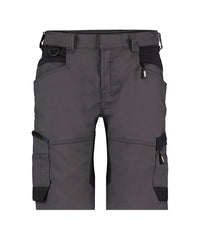 Axis Women 250087 werkshort met stretch voor dames - antracietgrijs-zwart
