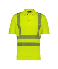 Brandon 710024 hogezichtbaarheids-UV-polo - Fluogeel