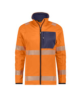 Fluo-oranje/Marineblauw