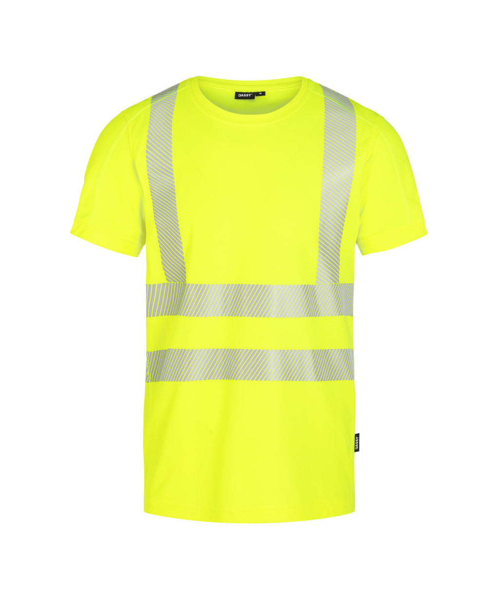 Carter 710027 hogezichtbaarheids-UV-T-shirt (PES06) - Fluogeel