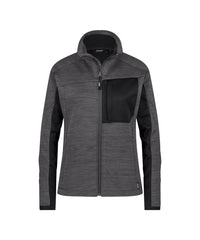 Convex Next Women 300580 midlayervest voor dames - Antracietgrijs/Zwart