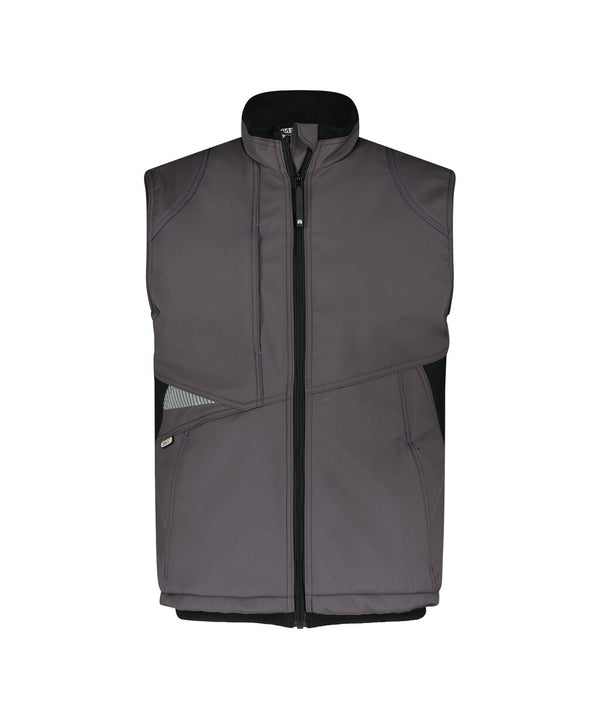 Fusion 350111 softshell bodywarmer - Antracietgrijs/Zwart