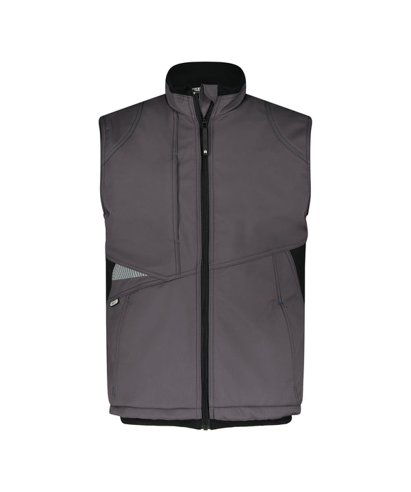Fusion Next 350144 softshell bodywarmer - Antracietgrijs/Zwart