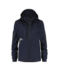 Gravity Women 300473 softshelljas voor dames - nachtblauw-antracietgrijs