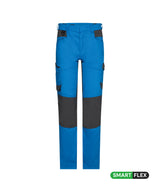 Azuurblauw/Antracietgrijs