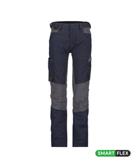 Helix Women 200998 werkbroek met stretch voor dames - nachtblauw-antracietgrijs