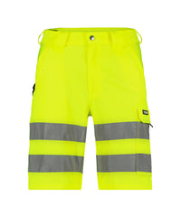 Idaho 250084 hogezichtbaarheidsshort - Fluogeel