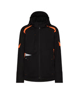 Zwart/Fluo-oranje