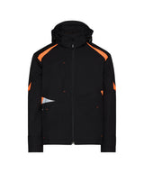 Zwart/Fluo-oranje
