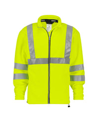 Kaluga 300247 hogezichtbaarheidsfleecevest - Fluogeel