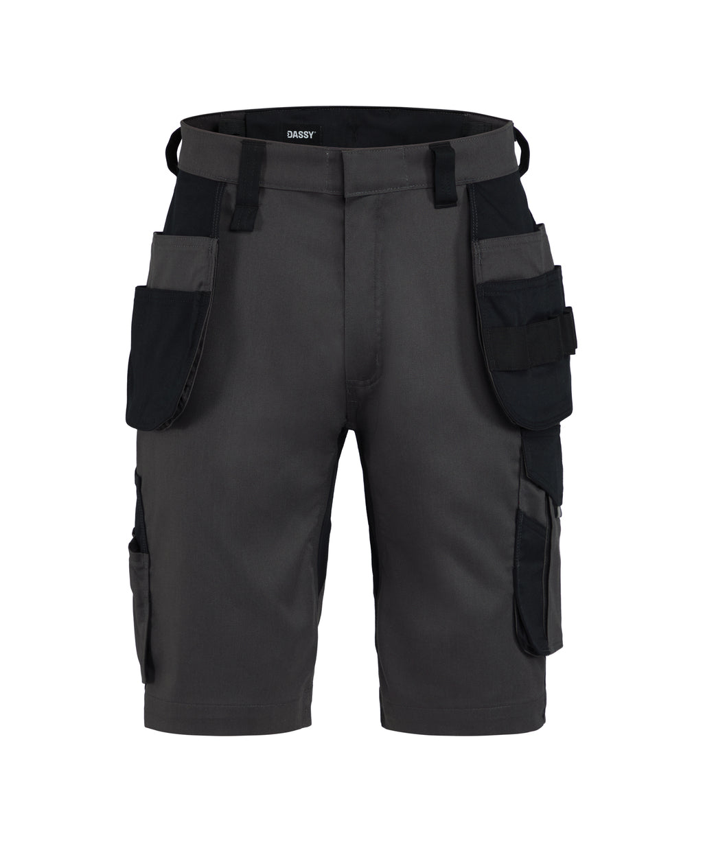Kuma Flex 250126 holsterzakkenshort met stretch - Antracietgrijs/Zwart