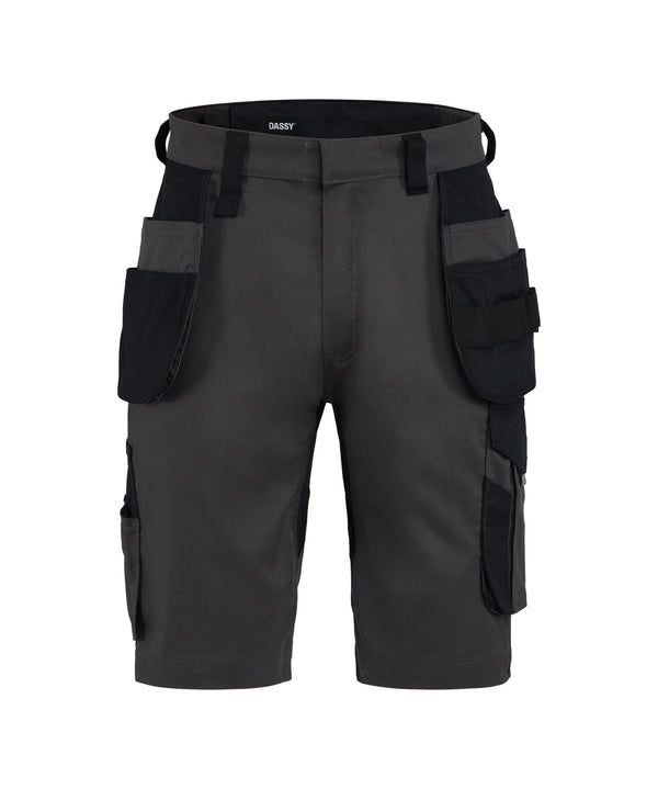 Kuma Flex 250126 holsterzakkenshort met stretch - Antracietgrijs/Zwart