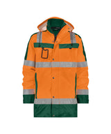 Fluo-oranje/Flessengroen