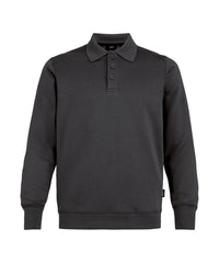 LUCID 550002 polosweater - Antracietgrijs