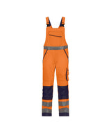Fluo-oranje/Marineblauw