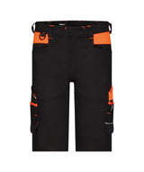 Zwart/Fluo-oranje