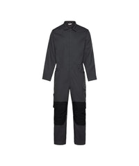 Moneo 100416 overall met kniezakken - Antracietgrijs/Zwart